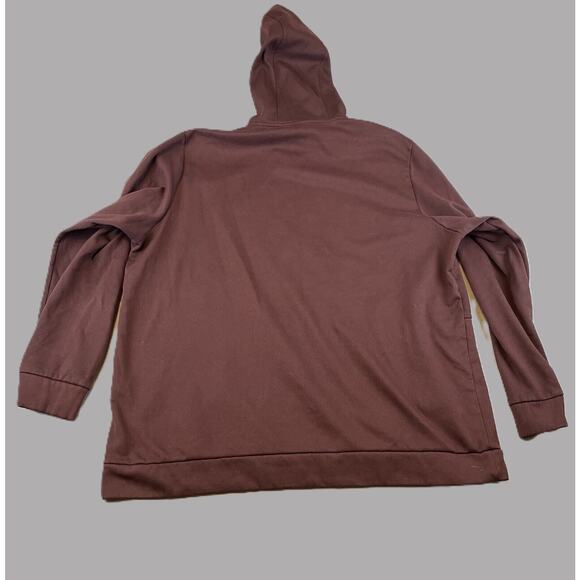 Nike Training Therma Mens 3XL Burgundy Pullover Sweatshirt Hoodie - Picture 7 of 11